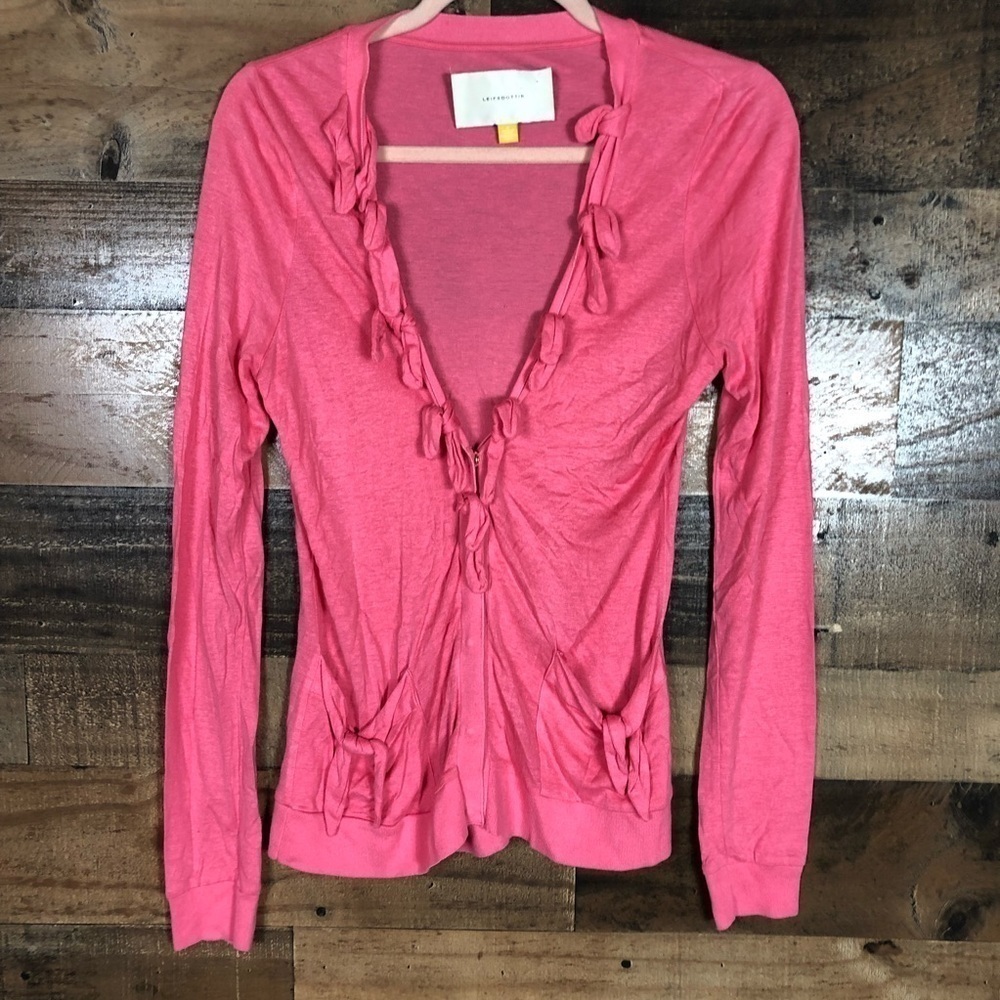 Anthropologie leifsdottir button up‎ top women’s size small